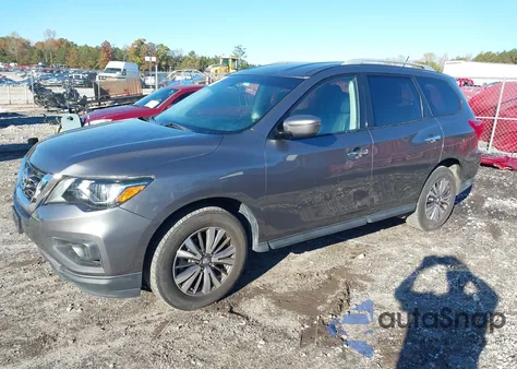 2017 Nissan Pathfinder S from USA, damaged, VIN 5N1DR2MM3HC907380